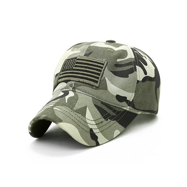 Thin Green Line Flexfit USA Flag Ball Tactical Cap Military Support Veteran